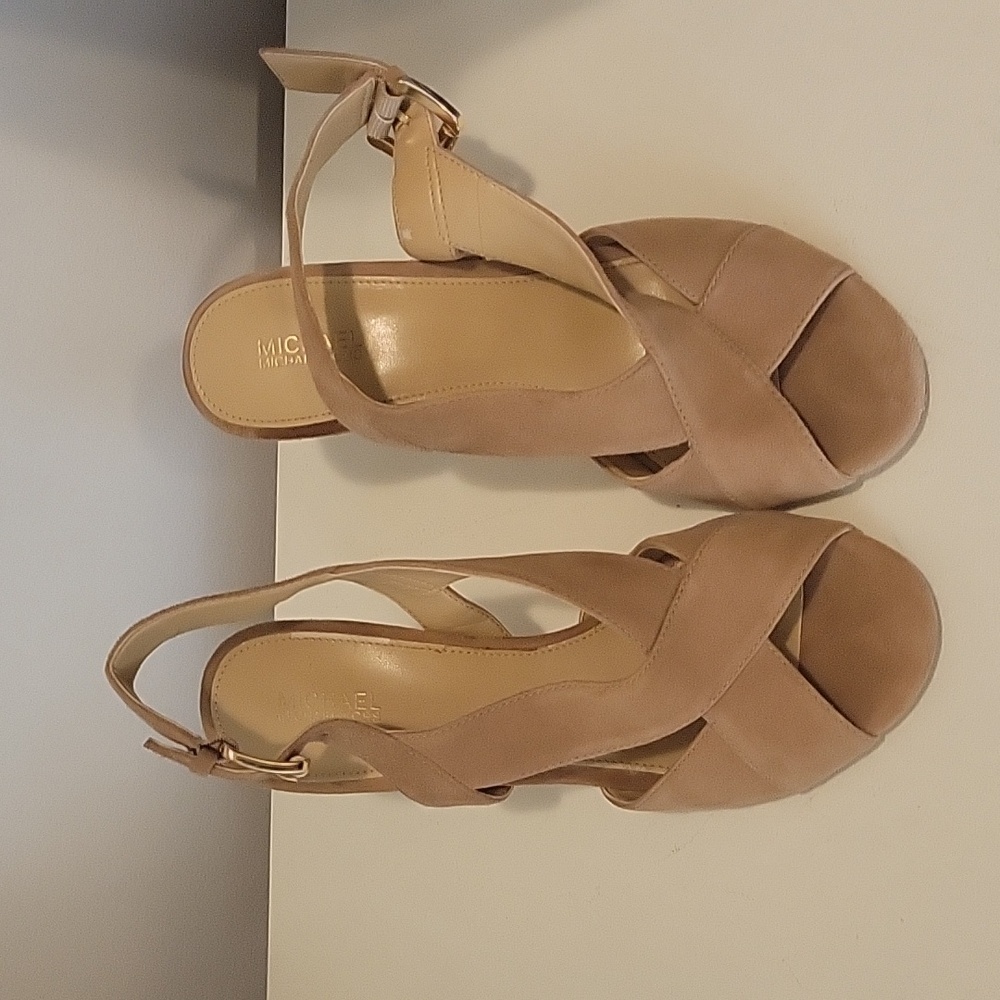 Michael Kors Suede Becky Heels